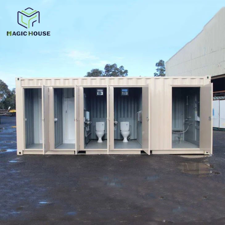 Rozebraná koupelnová a toaletní nádoba