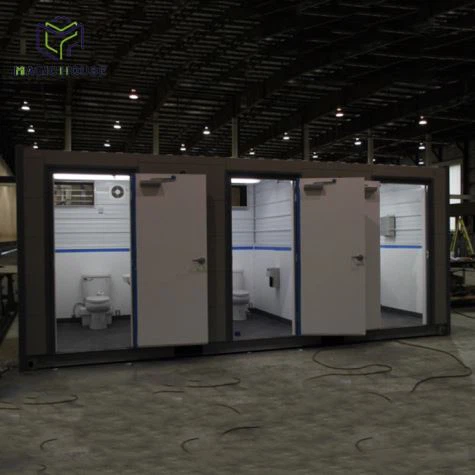 Luxusní toalety pro venkovní kontejnery