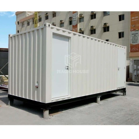 Pohodlné WC pro splachování kontejnerů