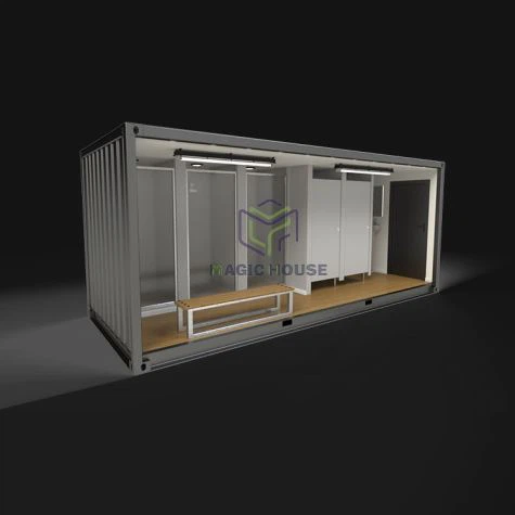 Mobilní kontejnerová toaleta ve vysoké verzi